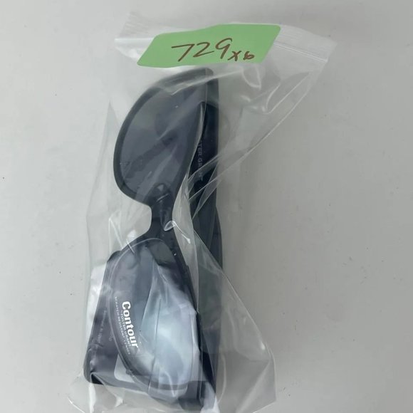 SG00729 Classic Contour Sunglasses Men Rectangle, 100% UVA/UVB Protect, Black - Picture 6 of 6